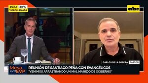 Video: reunión de Santiago Peña con evangélicos - Mesa de Periodistas - ABC Color