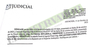 Fiscalía Adjunta rectifica desestimación de denuncia contra Codas Thompson y cuestiona insuficiente investigación fiscal 