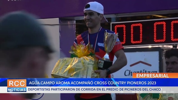 Agua Mineral Campo Aroma acompañó despliegue del Cross Country de Pioneros 2023