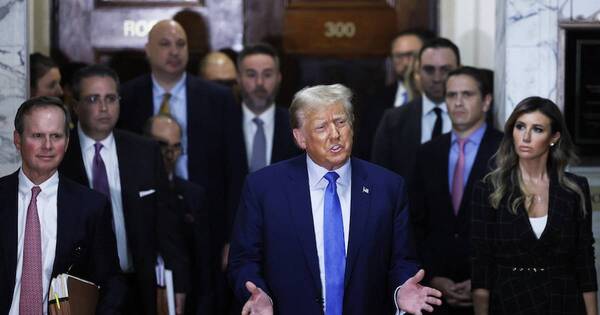 La Nación / Trump se enfrenta al juez en su juicio
