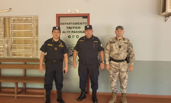 Sosa es nuevo jefe de GEO en Alto Paraná