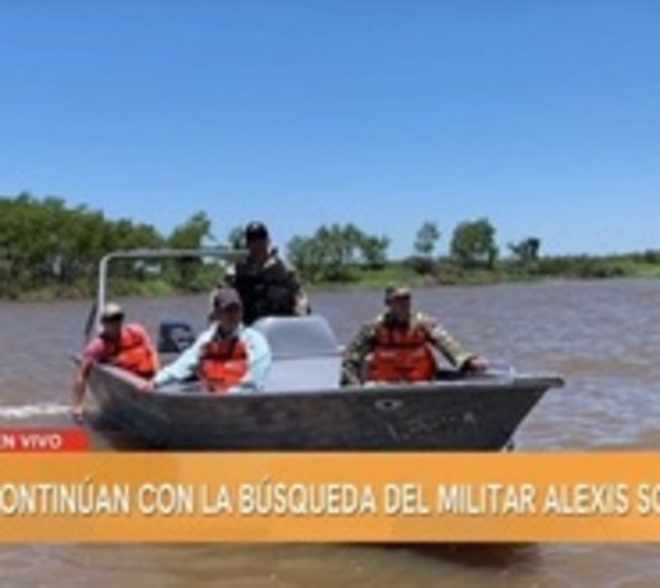 Sexto día de búsqueda del sargento Sosa - Paraguay.com