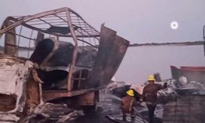 Explosión en Alberdi deja dos fallecidos