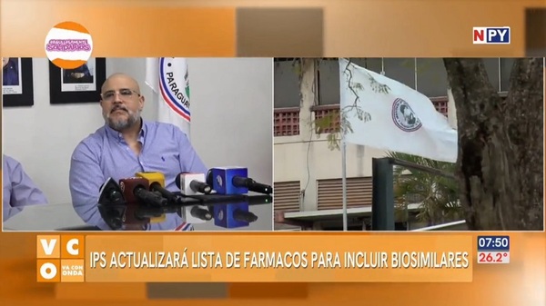 IPS busca ampliar su lista de fármacos con biosimilares - Noticias Paraguay