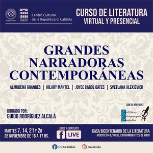 El Cabildo inicia curso de literatura sobre grandes narradoras contemporáneas - .::Agencia IP::.