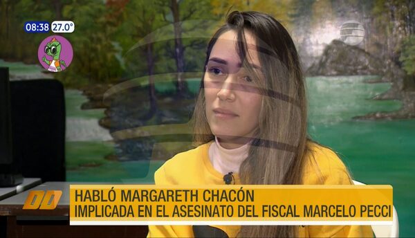 EXCLUSIVO: Habló Margareth Chacón, implicada en el asesinato de Marcelo Pecci | Telefuturo