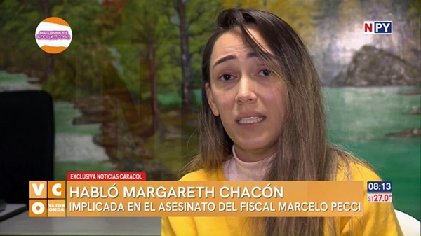 Caso Pecci: Margareth Chacón niega su participación y tilda de "mentiroso" a Correa - Noticias Paraguay
