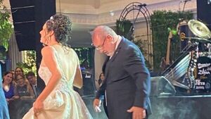 Así fue la fastuosa boda de la hija del director de Itaipú