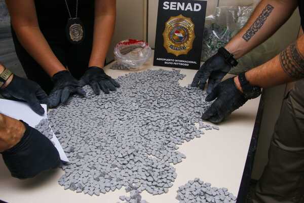 Sacan de circulación más de 13.000 pastillas de éxtasis valuadas en casi G 2.000 millones