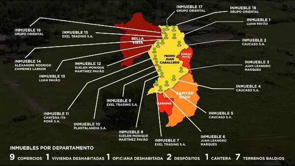 26 allanamientos en cinco Departamentos tras los bienes de la organización de Jarvis Chimenes Pavão - Oasis FM 94.3