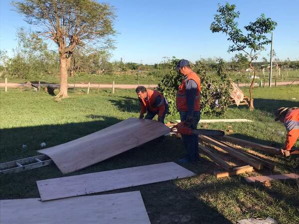 Familias damnificadas por temporal en San Pedro siguen recibiendo asistencia | RADIO NACIONAL