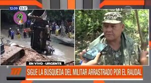 Sigue la búsqueda del militar desaparecido | Telefuturo