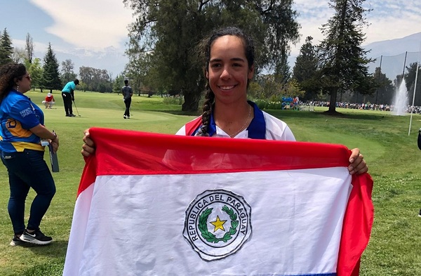 La golfista Sofía García es la primera paraguaya de Oro en los Panamericanos | 1000 Noticias