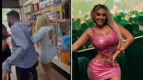 Pillaron a la "Barbie Pistolera" ndaje con marido ajeno