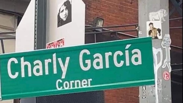 Charly García tiene su esquina y su día en Nueva York