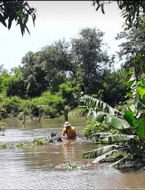 Lluvia agravaría situación en Panchito López - Nacionales - ABC Color