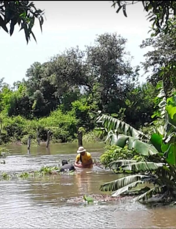 Lluvia agravaría situación en Panchito López - Nacionales - ABC Color