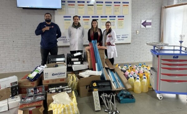 Hospital de Hernandarias recibe importantes elementos e insumos