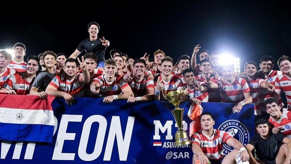 Paraguay, campeón en la M20 de rugby