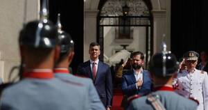 La Nación / Boric y Peña coinciden en fortalecer relaciones y la integración entre sus naciones