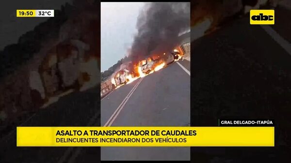 Video: asalto de película con explosivos a empresa que transporta caudales - ABC Noticias - ABC Color