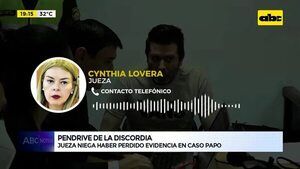 Pendrive de la discordia: jueza niega haber perdido evidencia en caso Papo Morales - ABC Noticias - ABC Color