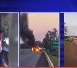 Explosionan un transportador de caudales en Itapúa - Paraguay.com