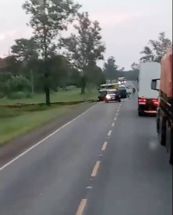 [VIDEO] Grabaron el momento exacto del robo al camión de caudales