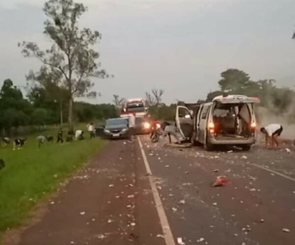 (VIDEO). Testigo grabó la detonación del camión blindado asaltado