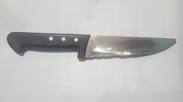 Amenazó con un cuchillo a su mamá y fue aprehendido - Policiales - ABC Color