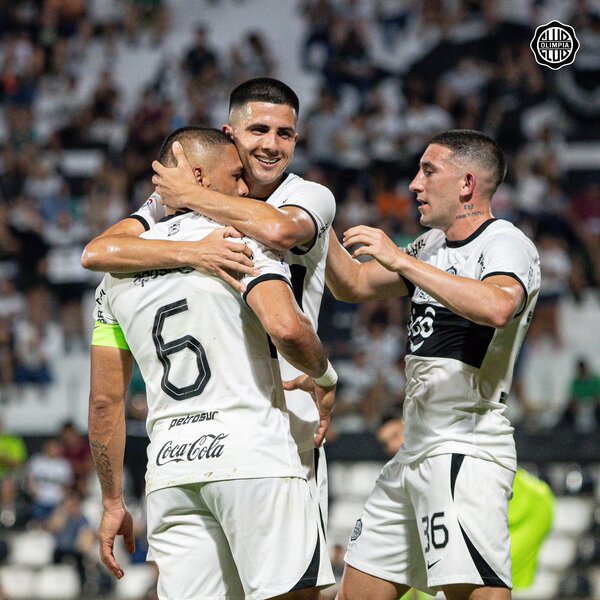 Olimpia gana en tiempo de descuento y sigue en la pelea por un lugar en Libertadores - .::Agencia IP::.