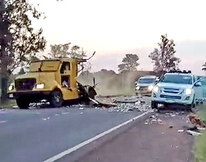 Un fallecido y dos heridos en violento asalto a camión transportador de caudales de Prosegur - La Clave