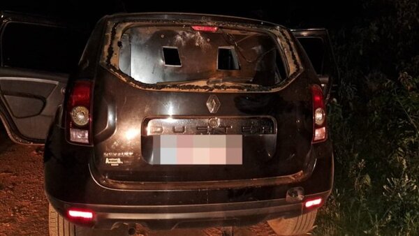 Hallan uno de los vehículos usados para el atraco a transportador de caudales