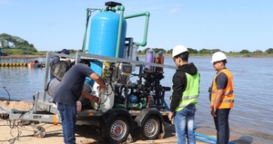 PROINNOVA apoya a empresa que potabiliza agua del Río Paraguay