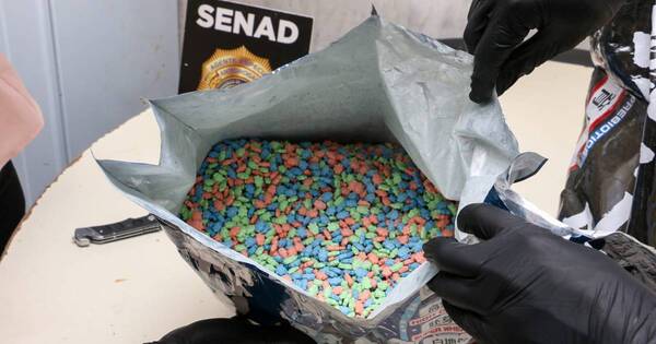 La Nación / Incautan 13.000 dosis de éxtasis provenientes de Suiza