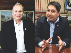 Ex intendente Ferreiro y el candidato Nakayama, en dudosa negociación por póliza