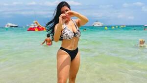¡Las tenía guardaditas! Mily Brítez muestra sus fotos pelando cuero
