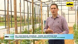 Video: todo listo para la mayor muestra hortícola en Cetapar, Alto Paraná  - ABC Rural - ABC Color