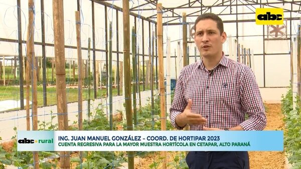 Video: todo listo para la mayor muestra hortícola en Cetapar, Alto Paraná - ABC Rural - ABC Color