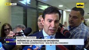 Peñismo es la fantasía de oponentes: son “teorías conspiraticias " dice pdte del Congreso - ABC Noticias - ABC Color