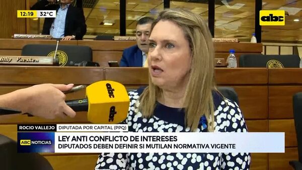 Video: Ley anti conflicto de intereses - ABC Noticias - ABC Color