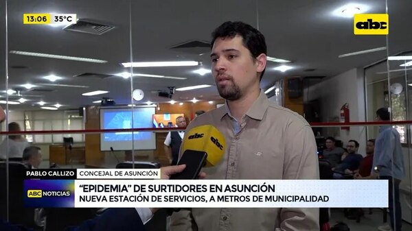 Video: ‘’Epidemia’' de surtidores de Asunción - ABC Noticias - ABC Color