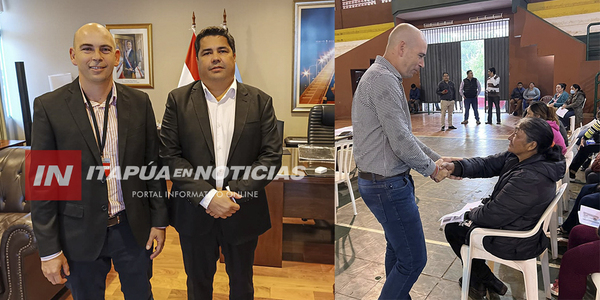 INTENDENTE DE CAMBYRETÁ TIENE MUCHOS PROYECTOS PARA EJECUTAR CON APOYO DE LA EBY - Itapúa Noticias
