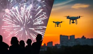 DINAC cobrará por uso de drones y fuegos artificiales: ¿Cuánto hay que pagar y en qué casos?  - Nacionales - ABC Color