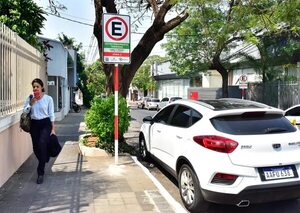 Estacionamiento tarifado: piden que su implementación sea gradual - Nacionales - ABC Color