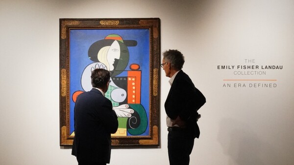 La mujer con reloj de Picasso se subasta por USD 139,3 millones