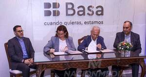 La Nación / Basa y el Ministerio de la Mujer firmaron un convenio