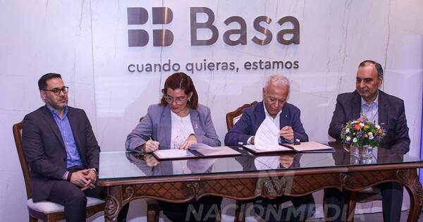 La Nación / Basa y el Ministerio de la Mujer firmaron un convenio