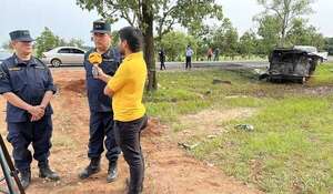 Blindado detonado tenía sistema de entintado y la plata está asegurada - Policiales - ABC Color