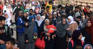 La Nación / Gaza: decenas de miles de palestinos huyeron al sur